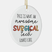 Chirurgischer Techniker Funny Operation ODER Tech- Keramik Ornament (Rechts)