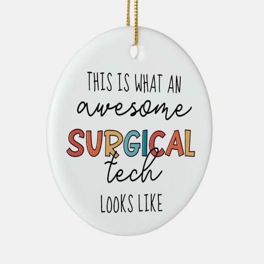 Chirurgischer Techniker Funny Operation ODER Tech- Keramik Ornament (Rechts)