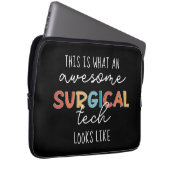 Chirurgischer Techniker Funny Operation ODER Tech- Laptopschutzhülle (Vorne Rechts)
