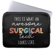 Chirurgischer Techniker Funny Operation ODER Tech- Laptopschutzhülle (Vorderseite)