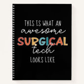 Chirurgischer Techniker Funny Operation ODER Tech- Notizblock (Vorderseite)