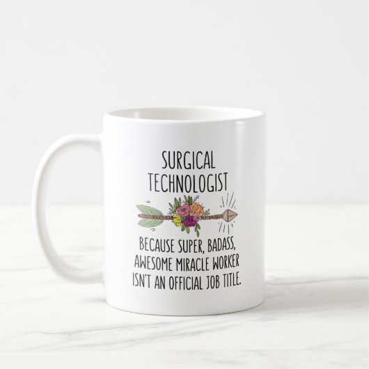 Chirurgischer Techniker Kaffeetasse (Links)