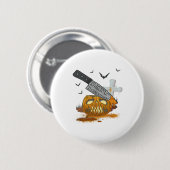 Chirurgischer Technologe Funny Halloween Party Button (Vorne & Hinten)
