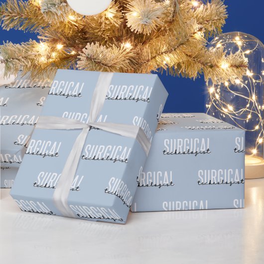 Chirurgischer Technologe Med Surg Tech Geschenkpapier (Feiertage)