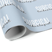 Chirurgischer Technologe Med Surg Tech Geschenkpapier (Rolleneckpunkt)