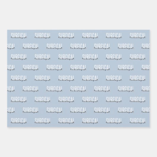 Chirurgischer Technologe Med Surg Tech Geschenkpapier Set (Vorderseite 3)