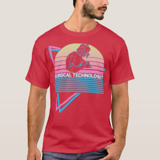 Chirurgischer Technologe Retro T-Shirt
