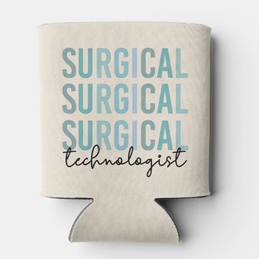 Chirurgischer Technologe Technische Operation Tech Dosenkühler (Rückseite)