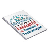 Chirurgischer Technologe Technisches Funny Sprichw Notizblock (Rechte Seite)