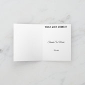 Chirurgisches Team der Ärzte Grußkarte Karte (Innenseite)