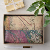 Chirurgisches und wunderschönes rotes Gewebepapier Seidenpapier (Geschenk)