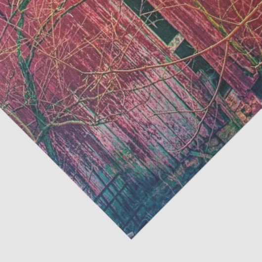 Chirurgisches und wunderschönes rotes Gewebepapier Seidenpapier (Detail)