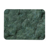 Chiseled Gray Green Rock Magnet (Horizontal)