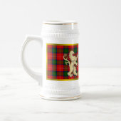 Chisholm Clan Abzeichen & Wrap Rund Tartan Bierglas (Links)