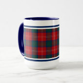 Chisholm Clan Tartan Scottish Kariert Tasse (Vorderseite Links)