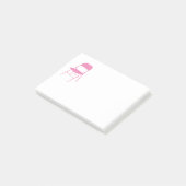 Chisholm | Faltblätter | Light Pink Post-it Klebezettel (angewinkelt)