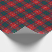 Chisholm Family Tartan Kariert Geschenkpapier (Ecke)