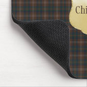 Chisholm Hunting Modern Original Scottish Tartan Mousepad (Ecke)