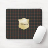 Chisholm Hunting Modern Original Scottish Tartan Mousepad (Mit Mouse)