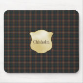 Chisholm Hunting Modern Original Scottish Tartan Mousepad (Vorne)