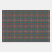 Chisholm Jagd Antiker Original Schottischer Tartan Geschenkpapier Set (Vorderseite)