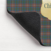 Chisholm Jagd Antiker Original Schottischer Tartan Mousepad (Ecke)