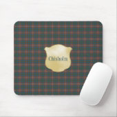 Chisholm Jagd Antiker Original Schottischer Tartan Mousepad (Mit Mouse)