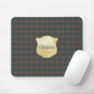 Chisholm Jagd Antiker Original Schottischer Tartan Mousepad