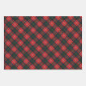 Chisholm Modern Original Scottish Tartan Geschenkpapier Set (Vorderseite 2)