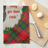 Chisholm Scottie Dog Küchentuch (Viertel Falte)