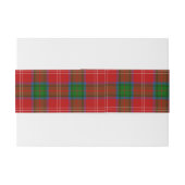 Chisholm Scottish Tartan Bly Band (Rückseitenbeispiel)