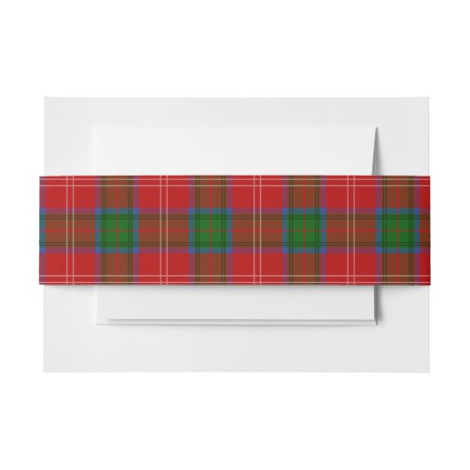 Chisholm Scottish Tartan Bly Band (Vorderseite Beispiel)