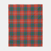 Chisholm Ur-Tartan Fleecedecke (Vorderseite)