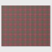 Chisholm Weathered Original Scottish Tartan Geschenkpapier (Flach)