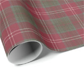 Chisholm Weathered Original Scottish Tartan Geschenkpapier (Rolleneckpunkt)