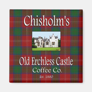 Chisholm's Old Erchless Castle Coffee Co. Magnet