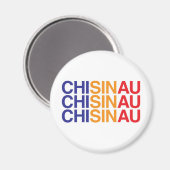CHISINAU MAGNET (Vorderseite/Rückseite)