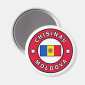 Chisinau Moldau Magnet (Vorderseite/Rückseite)