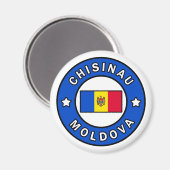Chisinau Moldau Magnet (Vorderseite/Rückseite)