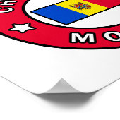 Chisinau Moldau Poster (Ecke)