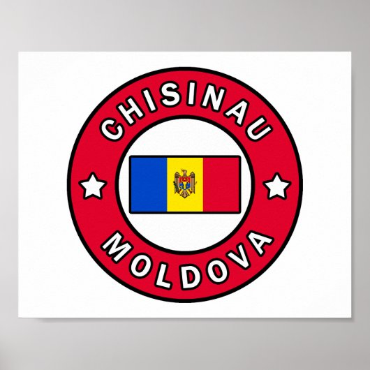 Chisinau Moldau Poster (Vorne)
