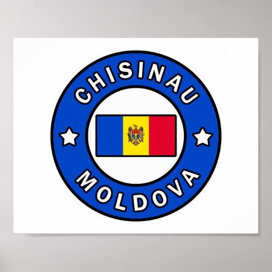 Chisinau Moldau Poster (Vorne)
