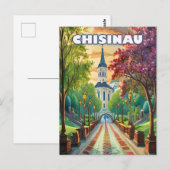 Chisinau, Moldawiens vibrierendes Herz Postkarte (Vorne/Hinten)
