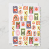 Chismosa Social Club Gossip & Birthday Girls Night Einladung (Rückseite)