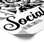 Chismosa Social Club Poster (Ecke)