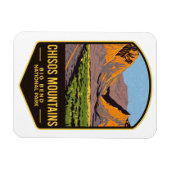 Chisos Mountains Big Bend Nationalpark Magnet (Horizontal)