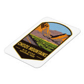Chisos Mountains Big Bend Nationalpark Magnet (Linke Seite)
