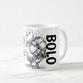 CHISPA & BOLO Steampunk Animal Mug Kaffeetasse (VorderseiteRechts)