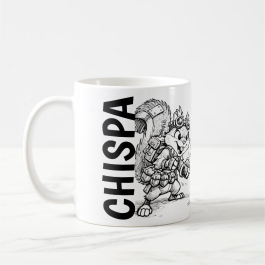 CHISPA & BOLO Steampunk Animal Mug Kaffeetasse (Links)