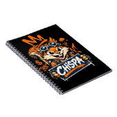 Chispa Graffiti Squirrel Spiral Notebook Notizblock (Rechte Seite)